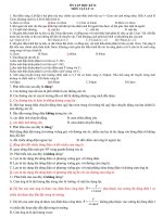 Ôn tập lí 11 kì hai