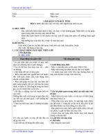 giáo án lớp 3 cả năm