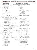 2 đề kiểm tra toán lớp 10 hay 