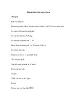 Đăng ký điều chỉnh dự án đầu tư pdf