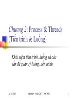 chương 2  process & threads (tiến trình & luồng)