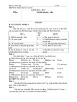 Tiết 58: Kiểm tra 1 tiết