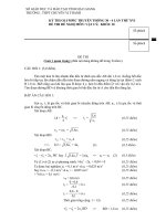 Đề đề nghị Olympic 16 - Lý 10