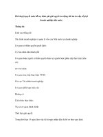 Phê duyệt quyết toán hỗ trợ kinh phí giải quyết lao động dôi dư do sắp xếp lại doanh nghiệp nhà nước pptx