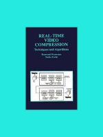 real-time video compression--techniques and algorithms