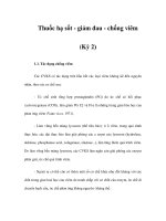 Thuốc hạ sốt - giảm đau - chống viêm (Kỳ 2) pdf