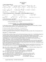 ÔN THI HỌC KỲ II -2010