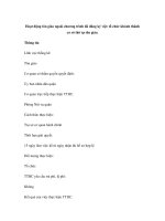 Hoạt động tôn giáo ngoài chương trình đã đăng ký việc tổ chức khánh thành cơ sở thờ tự tôn giáo potx