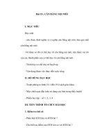 Sinh học 11 - Bài 19 : CÂN BẰNG NỘI MÔI pot