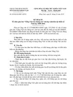 Kế hoạch giao lưu học sinh dân tộc thiểu số