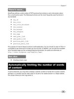 Hướng dẫn tạo themes cho wordpress part 7 docx