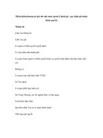 Thẩm định phương án giá (do nhà nước quản lý định giá ; quy định giá thuộc thẩm quyền) docx