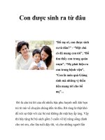 Con được sinh ra từ đâu docx