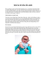 Khi bé đi tiểu lắt nhắt pps