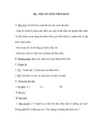 Giáo án Sinh 7 - MỘT SỐ THÂN MỀM KHÁC potx