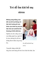 Trẻ dễ ốm khi bố mẹ stress potx
