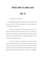 Thuốc điều trị thiếu máu (Kỳ 2) pdf