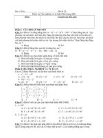 De kiem tra Chat luong Toan 8-HK I (so 25)