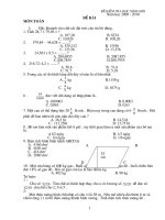 Đê giao lưu hoc sinh giỏi