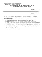 Đề đề nghị Olympic 16 - Sử 10