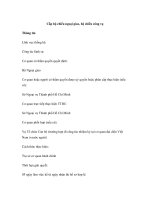 Cấp hộ chiếu ngoại giao, hộ chiếu công vụ docx