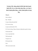 Gia hạn Giấy chứng nhận đủ điều kiện kinh doanh thuốc đối với cơ sở bán buôn dược liệu; cơ sở bán lẻ thuốc thành phẩm đông y, thuốc thành phẩm từ dược liệu. docx