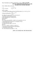 thử sức với đề toán HK 2-của sở