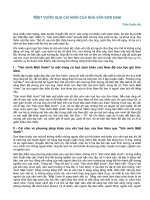 Miệt vườn qua cái nhìn của nhà văn Sơn Nam