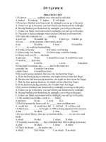 ÔN TẬP HK II - ANH 11