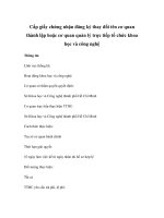 Cấp giấy chứng nhận đăng ký thay đổi tên cơ quan thành lập hoặc cơ quan quản lý trực tiếp tổ chức khoa học và công nghệ pptx