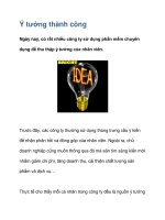 Ý tưởng thành công potx