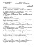 thi thu dại hoc lan 1 nam 2010