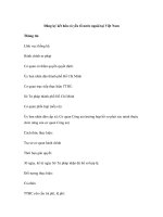 Đăng ký kết hôn có yếu tố nước ngoài tại Việt Nam ppt