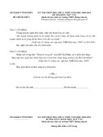 de thi va huong dan cham HSG van 11 - Vinh phuc