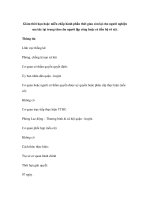 Giảm thời hạn hoặc miễn chấp hành phần thời gian còn lại cho người nghiện ma túy tại trung tâm cho người lập công hoặc có tiến bộ rõ rệt potx