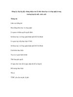 Đăng ký cấp lại giấy chứng nhận của tổ chức khoa học và công nghệ (trong trường hợp bị mất, rách, nát) ppt