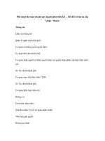 Phê duyệt dự toán chi phí quy hoạch phát triển KT – XH đối với dự án cấp Quận - Huyện ppt