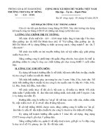 Kế hoạch tháng 4 năm 2010