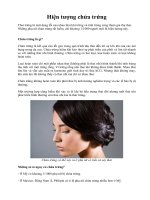 Hiện tượng chửa trứng ppt