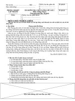 HAC HAI - DE THI KIEM DINH CHAT LUONG  TV5