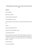 Thẩm định phương án bồi thường, hỗ trợ tái định cư khi Nhà nước thu hồi đất pdf
