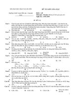 de thi thu DH -CD 2010