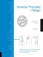 Universal principles of design   william lidwell, kritina holden, jill butler