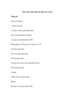 Cấp “Giấy chứng nhận bài thuốc gia truyền” ppt