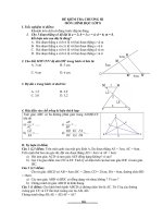 Đề + ĐA  KT chương 3 hình 8