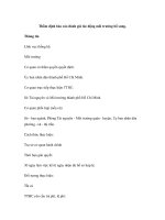 Thẩm định báo cáo đánh giá tác động môi trường bổ sung potx