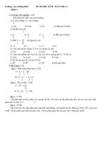 Toán 6- Thi thử ki II