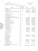 ngân hàng thương mại cổ phần sài gòn hà nội shb báo cáo tài chính riêng lẻ quý 2 năm 2012 td bảng cân đối kế toán