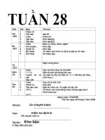 Giao an lơp 2 CKTKN Tuan 28