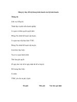 Đăng ký thay đổi nội dung kinh doanh của hộ kinh doanh ppt